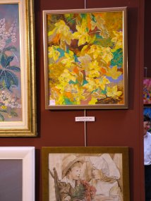 艺术家拉尔斯Stounberg的展览在尼姆绘画