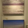 Hillerød Kunstdage 2015 - malerier med gråvejrsmorgen ved havet og solopgang - Billedkunstner Odder Lars Stounberg